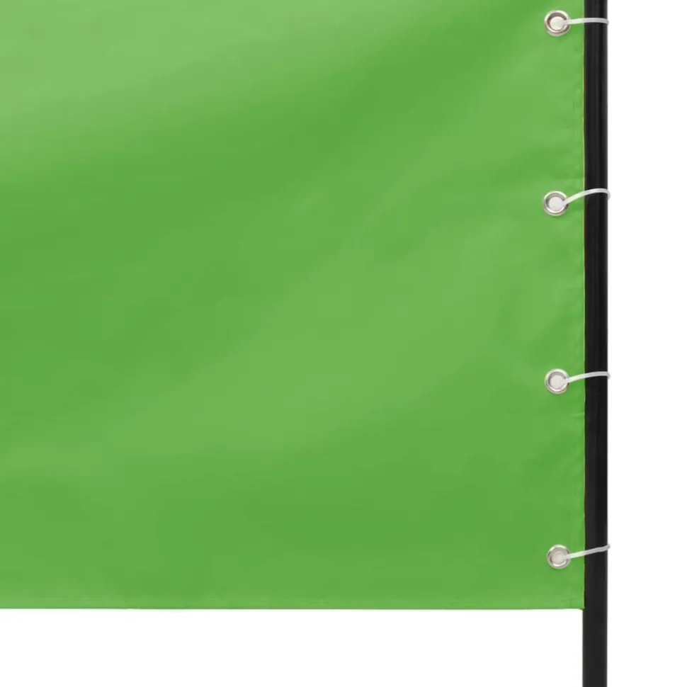 Parvekkeen suoja 120x240 cm Oxford-kangas vaaleanvihreä