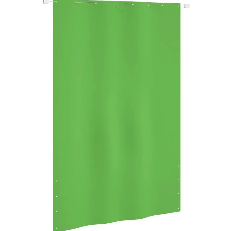 Parvekkeen suoja 120x240 cm Oxford-kangas vaaleanvihreä
