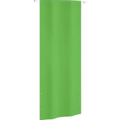 Parvekkeen suoja 120x240 cm Oxford-kangas vaaleanvihreä