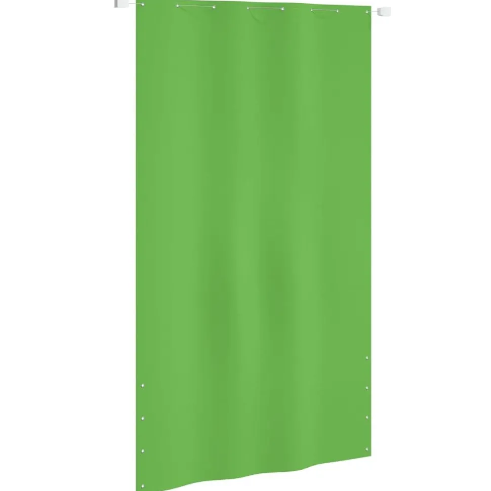 Parvekkeen suoja 120x240 cm Oxford-kangas vaaleanvihreä