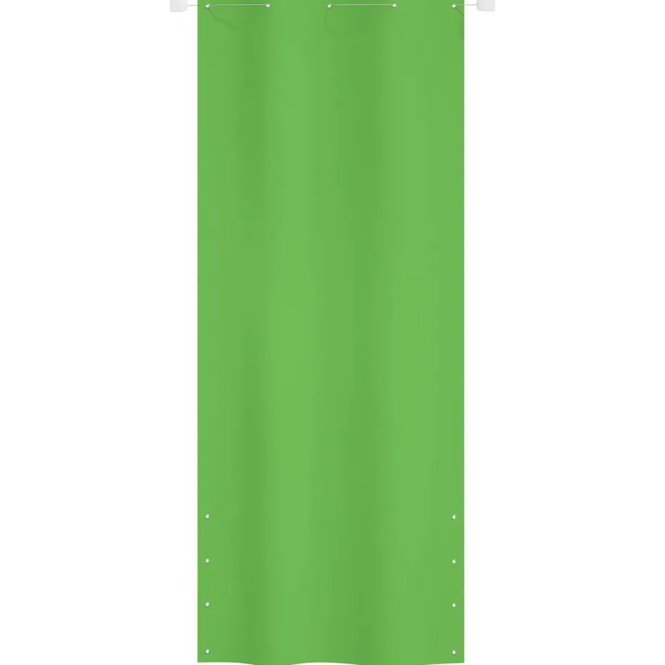 Parvekkeen suoja 120x240 cm Oxford-kangas vaaleanvihreä