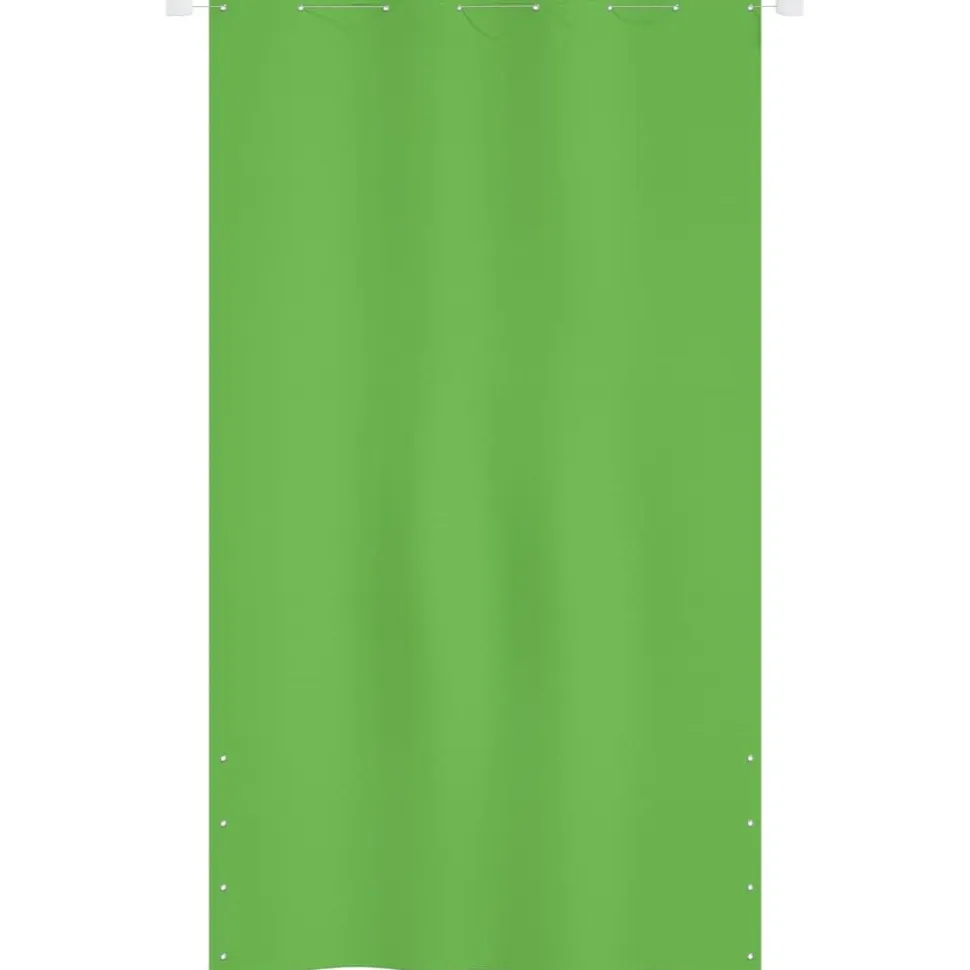 Parvekkeen suoja 120x240 cm Oxford-kangas vaaleanvihreä