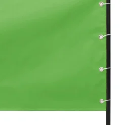 Parvekkeen suoja 120x240 cm Oxford-kangas vaaleanvihreä