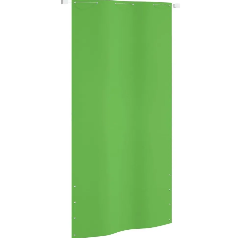 Parvekkeen suoja 120x240 cm Oxford-kangas vaaleanvihreä