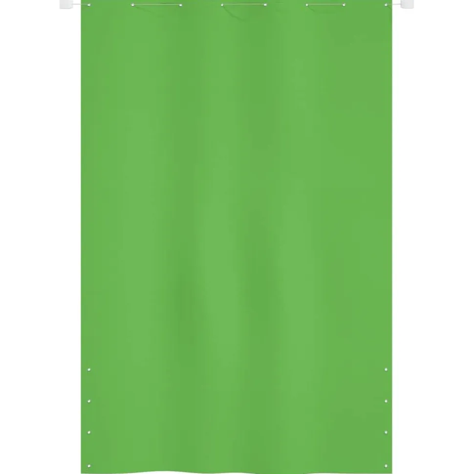 Parvekkeen suoja 120x240 cm Oxford-kangas vaaleanvihreä