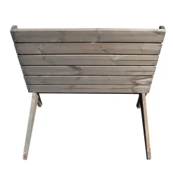 Penkki EcoFurn TuplaGranny 2.0 mänty harmaa