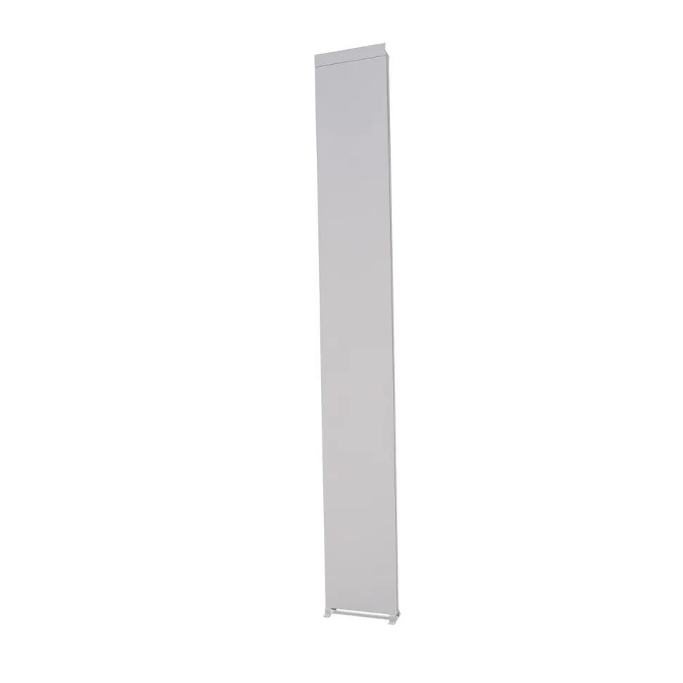 Pergolan säleikköpaneeli Home4You Mirador-111, 60x309x232,45cm, valkoinen