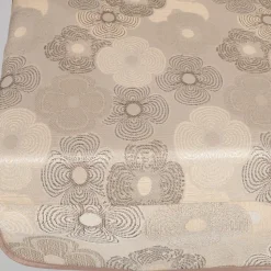 Pihakeinun pehmuste Home4You MONTREAL 114x52x9 cm, beige, ympyräkuosi, 3-osainen