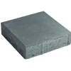 Pihakivi Lakka Katulaatta 80 278x278x80 mm musta