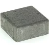 Pihakivi Rudus Kartanonoppa 60 138x138x60 mm sileä musta