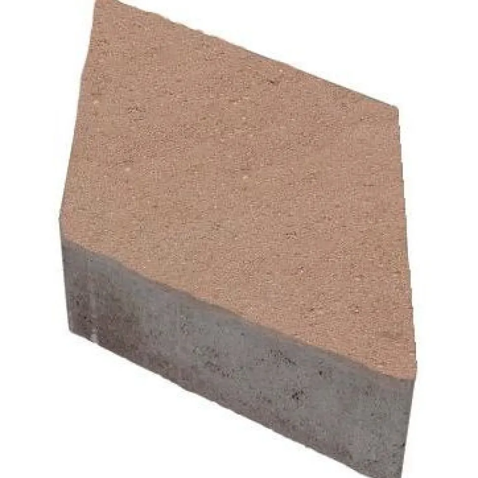 Pihakivi Rudus Rombakivi 80 334x197x80 mm sileä hiekanruskea