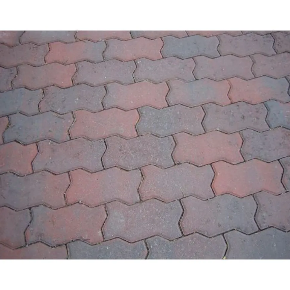 Pihakivi Rudus Unikivi 80 225x112,5x80 mm sileä punamusta
