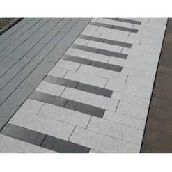 Pihakivisarja Rudus Piano-kivet 80 mm hiekkapuhallettu kulo