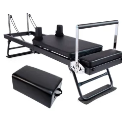 Pilates Reformer Nordcore Taitettava, sis. pilateslaatikko