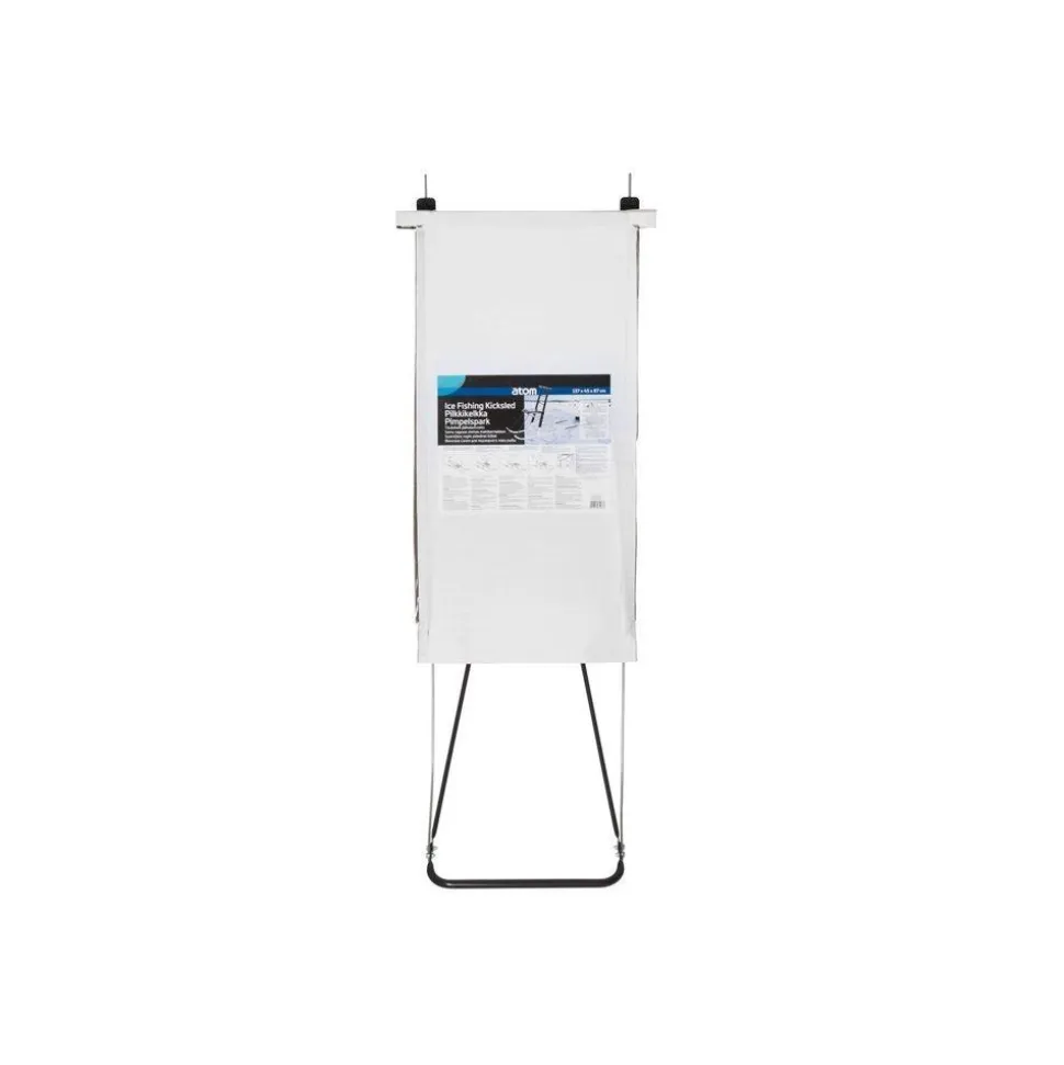 Pilkkikelkka Atom 87x45x137 cm musta