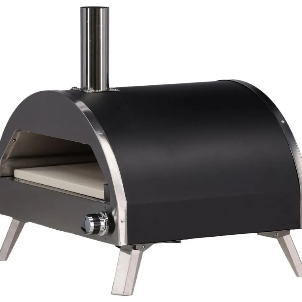 Pizzauuni Venture Home Kerang, kaasulämmitteinen, hopea