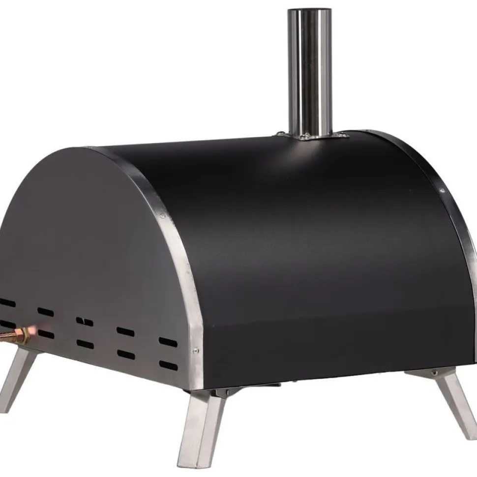 Pizzauuni Venture Home Kerang, kaasulämmitteinen, hopea
