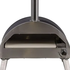 Pizzauuni Venture Home Kerang, kaasulämmitteinen, hopea