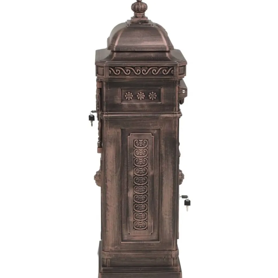 Postilaatikko alumiini vintagetyyli ruostumaton pronssi