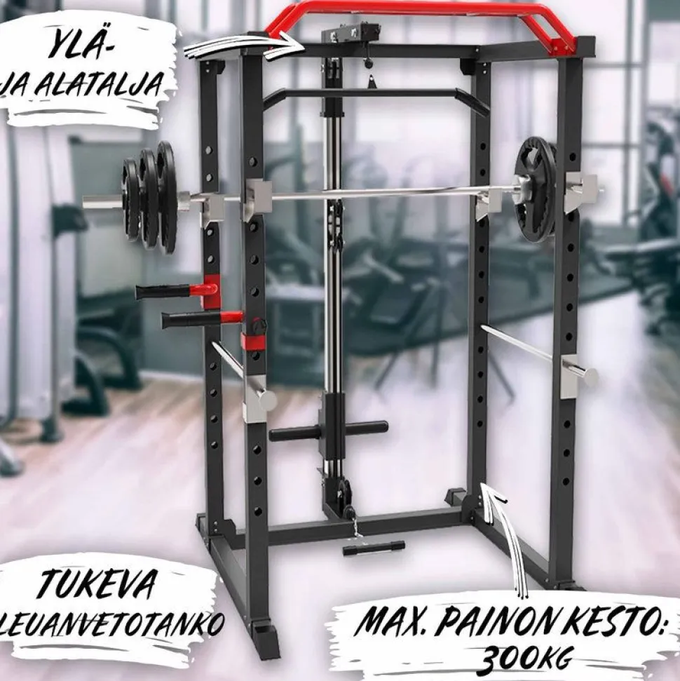 Power Rack kyykkyhäkki Nordcore Core 110x140x220 cm