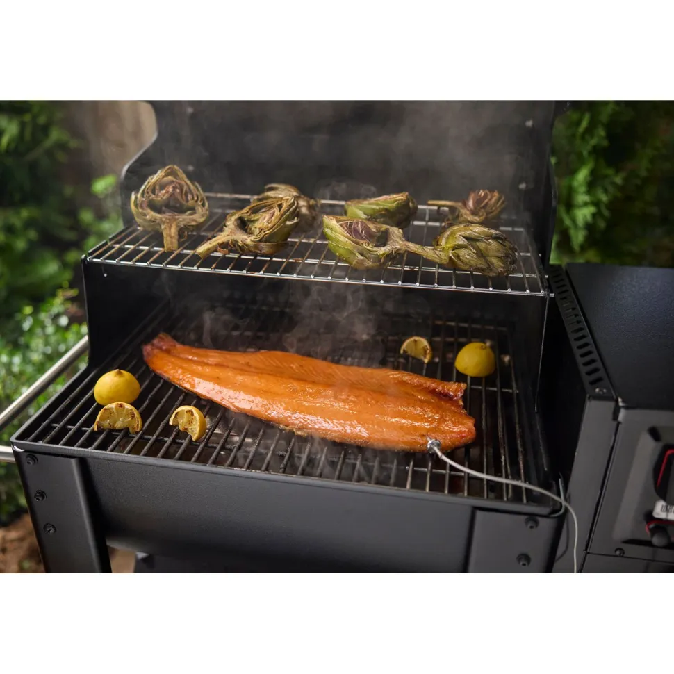 Puupellettigrilli Weber Smoque XL 500