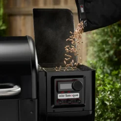 Puupellettigrilli Weber Smoque 500