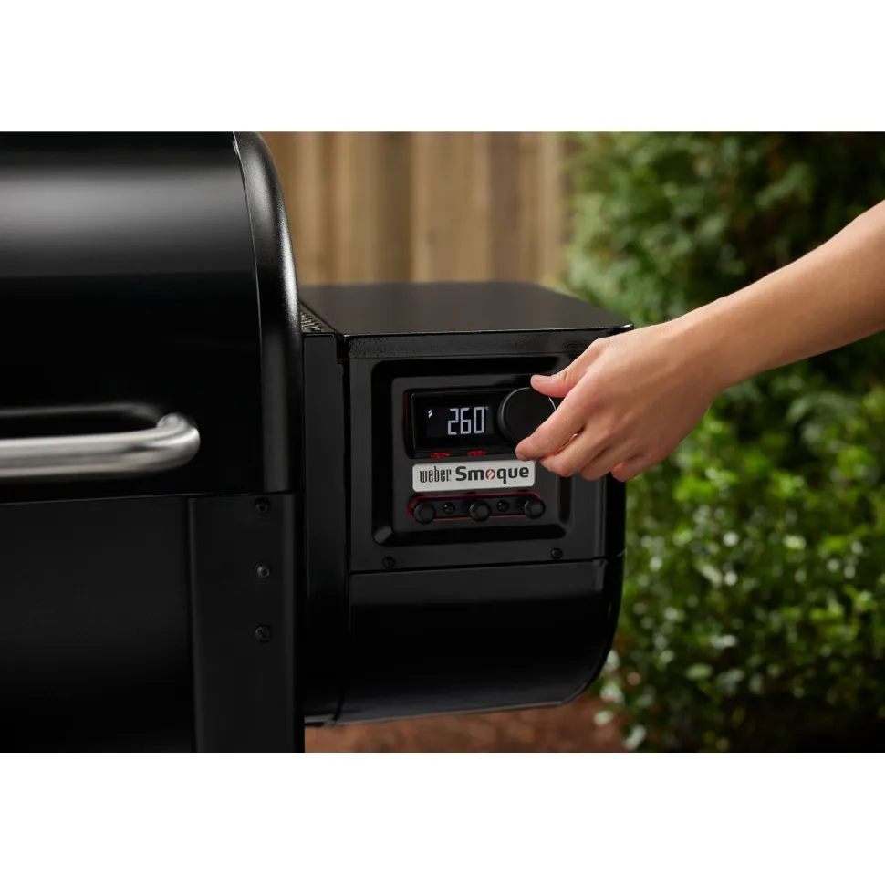 Puupellettigrilli Weber Smoque 500