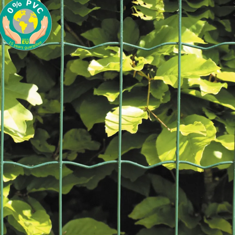 Puutarha-aita Hortus 5x10cm 1x10m 0% PVC vihreä