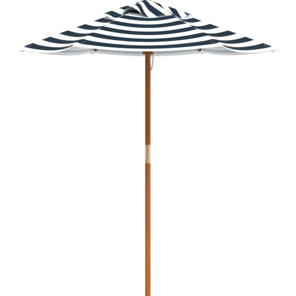 Puutarha-aurinkovarjo lapsille puutangolla Ø120x140 cm (08990)