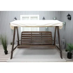 Puutarhakeinun katos Baltic Garden, 167x275 cm, beige