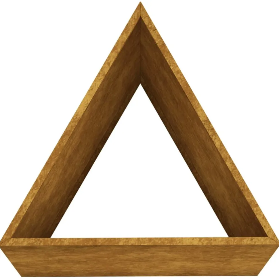 Puutarhakukkalaatikko 40x34,5x75 cm corten-teräs