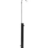 Puutarhan aurinkovoimasuihku musta 215 cm 8 l