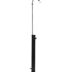 Puutarhan aurinkovoimasuihku musta 215 cm 8 l