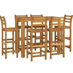 Puutarhan bistrosarja 5-osainen täysi akasiapuu (54389)