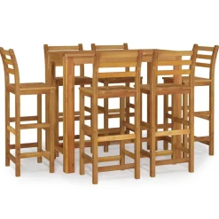 Puutarhan bistrosarja 5-osainen täysi akasiapuu (54389)