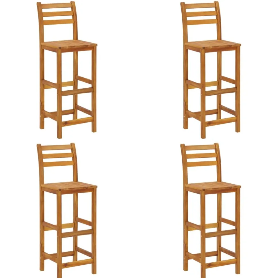 Puutarhan bistrosarja 5-osainen täysi akasiapuu (54381)