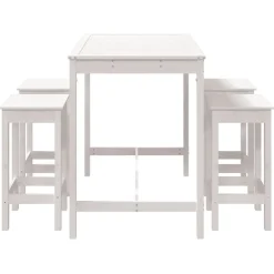 Puutarhan Bistrosarja 5-osainen valkoinen täysi mänty (54746)