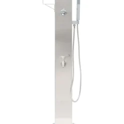 Puutarhan suihkuhana 110 cm ruostumaton teräs