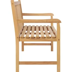Puutarhapenkki 114 cm, tiikkiä