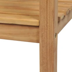 Puutarhapenkki 114 cm, tiikkiä