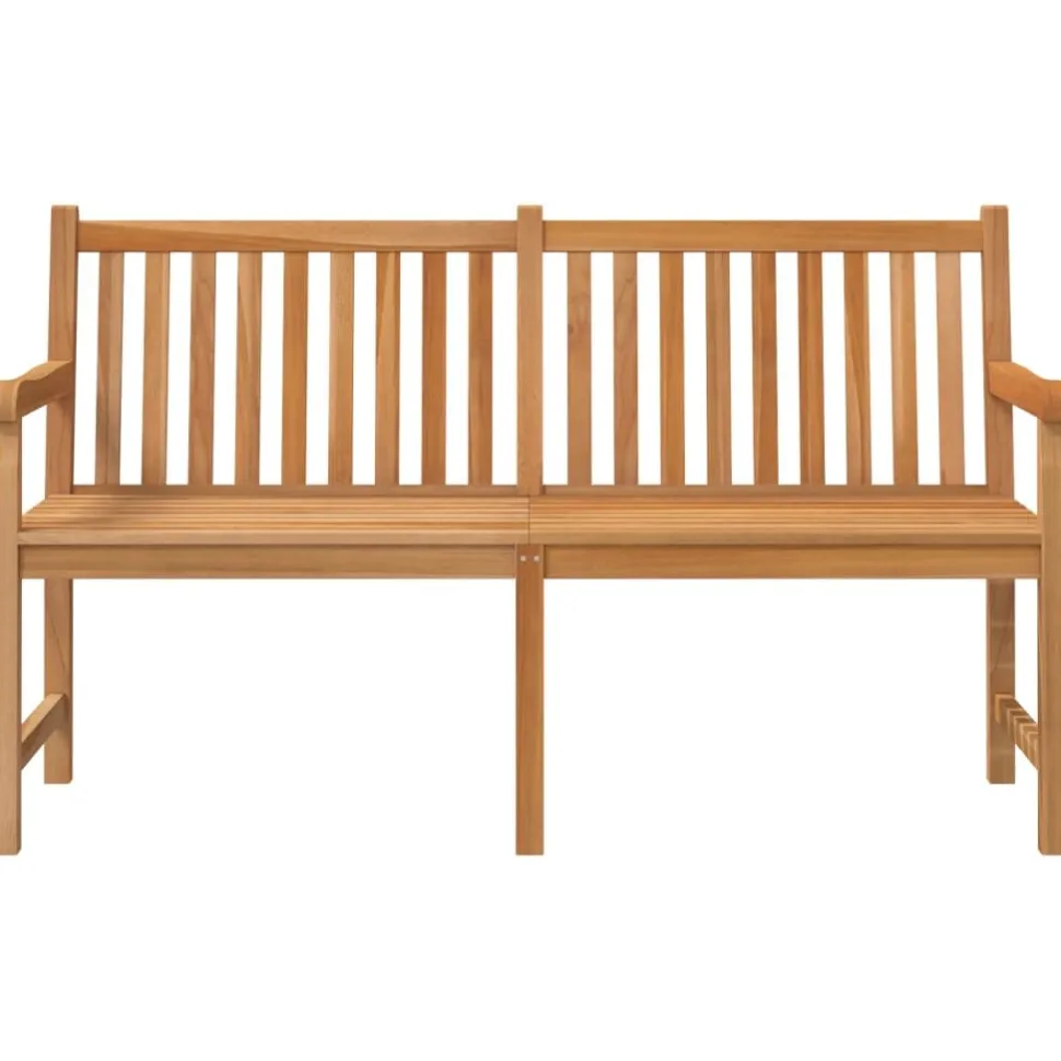 Puutarhapenkki 114 cm, tiikkiä