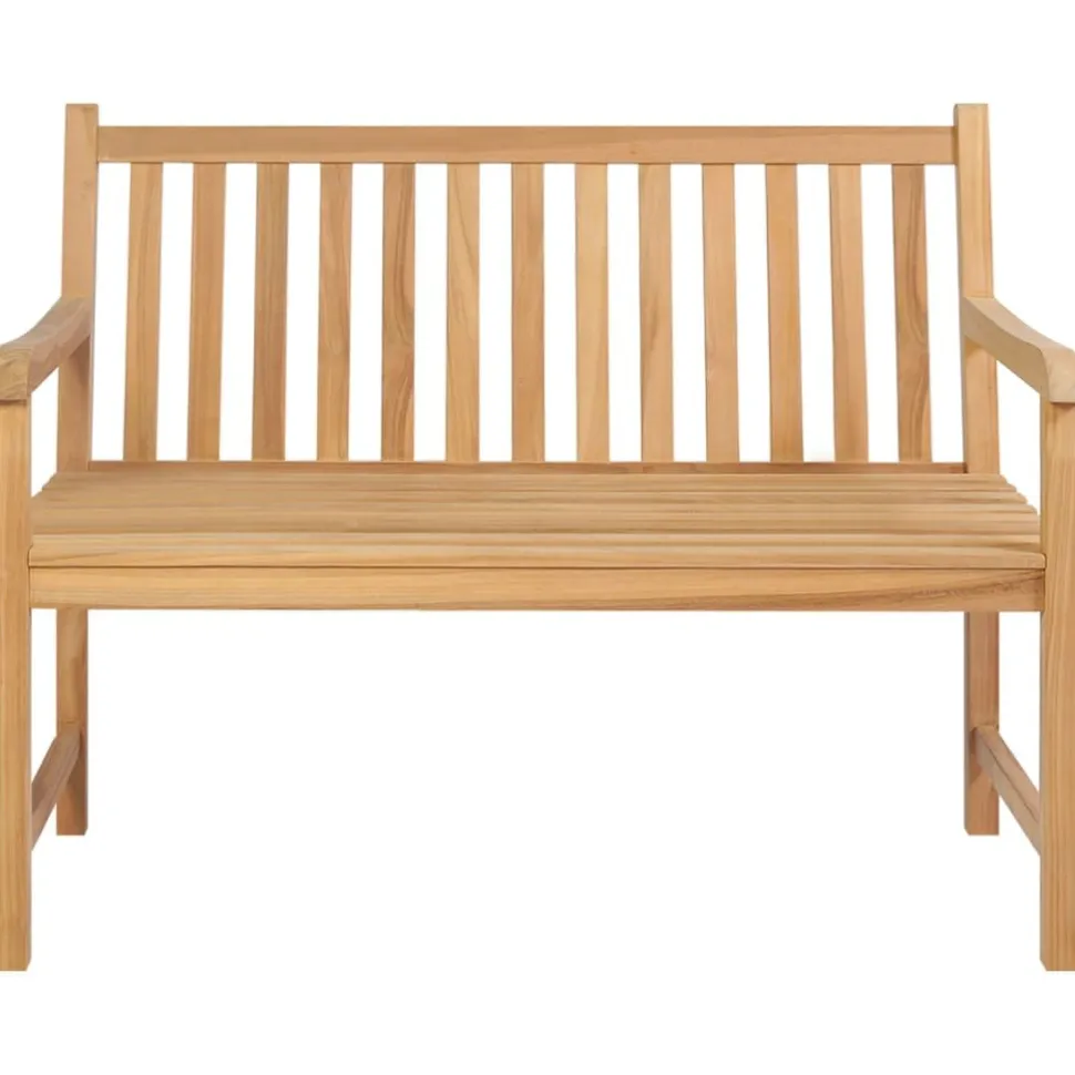 Puutarhapenkki 114 cm, tiikkiä