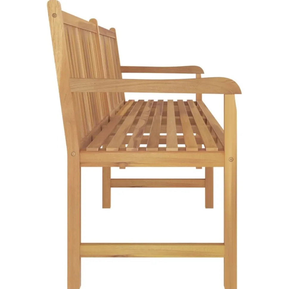 Puutarhapenkki 114 cm, tiikkiä
