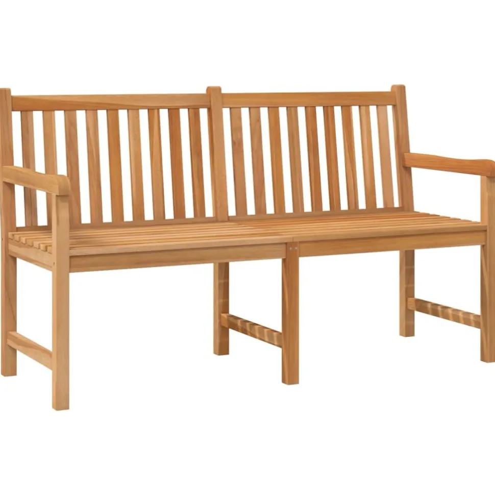 Puutarhapenkki 114 cm, tiikkiä