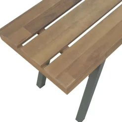 Puutarhapenkki i45x120x31 cm akaasiapuu