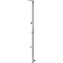 Puutarhasuihku 220cm ruostumaton teräs