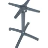 Pöydänjalka Home4You BISTRO 67x67xK72 cm, harmaa