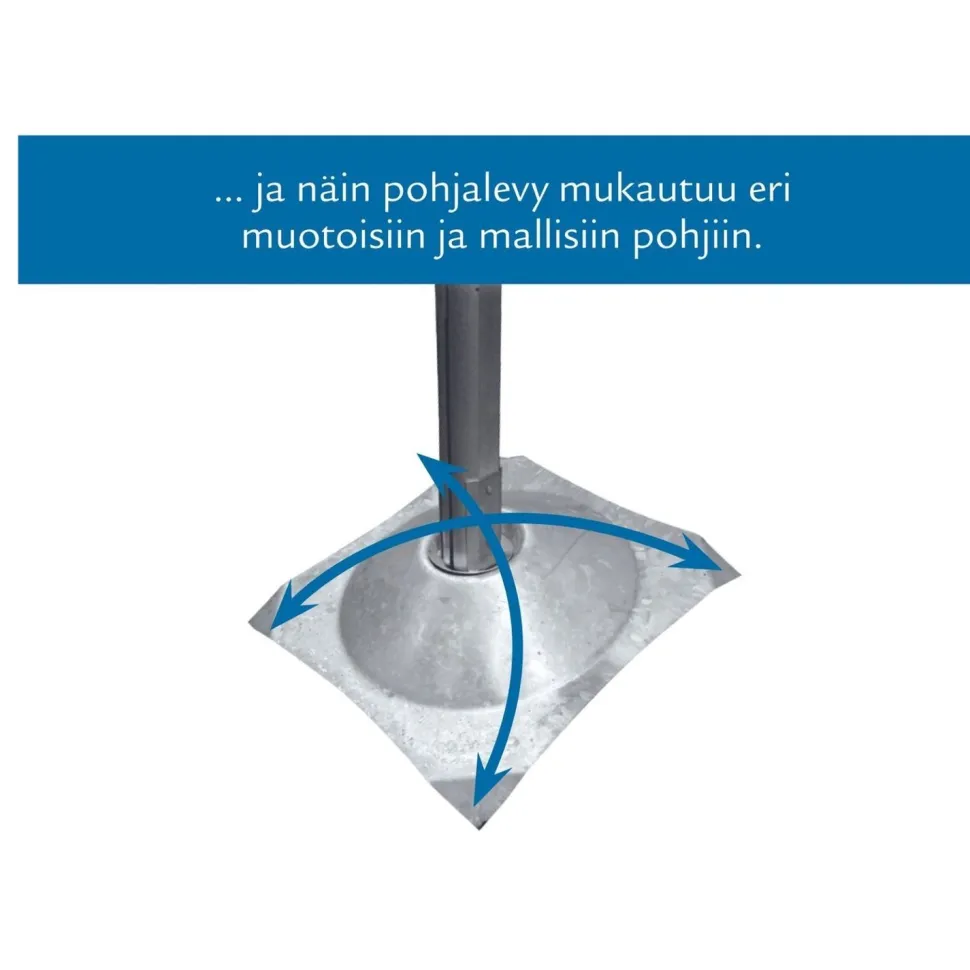 Pylväslaituri Savorak Oloneuvos 11.6m irto-osina