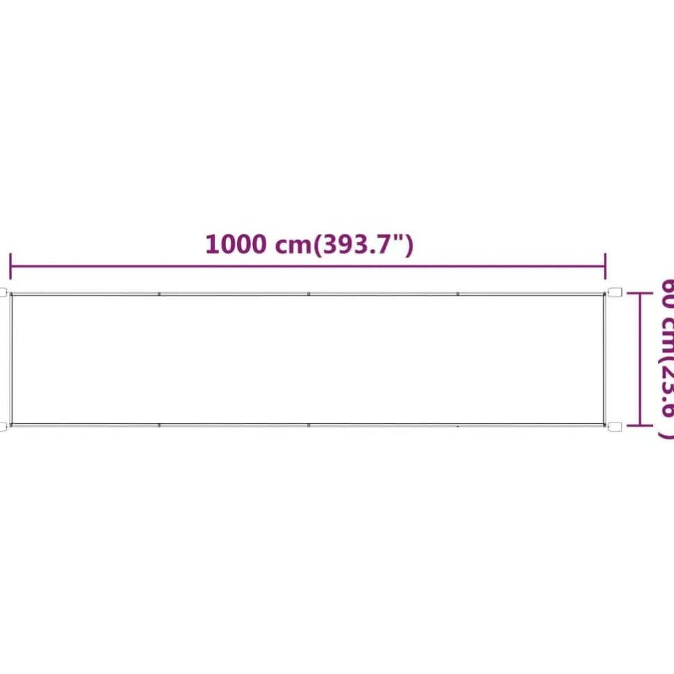 Pystymarkiisi 60-180 x 600-1200cm, Oxford-kangas, eri kokoja ja värejä