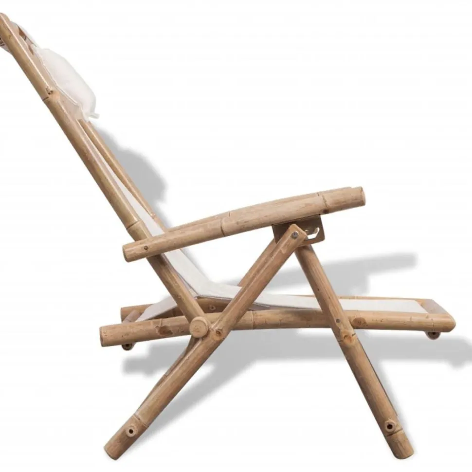 Rantatuoli 62x86x(71-91) cm bambu